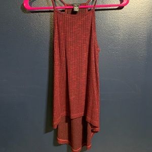 Burgundy tank top
